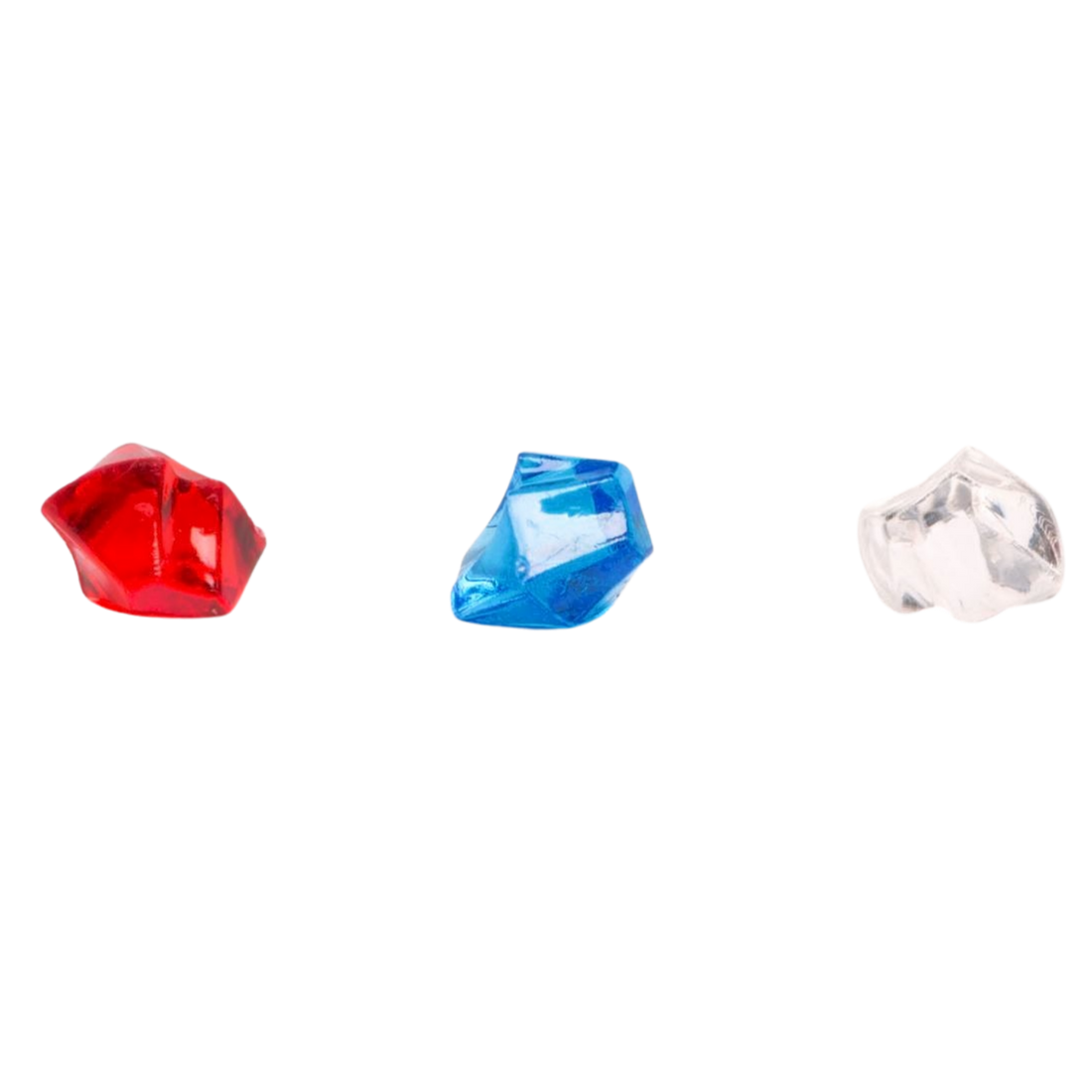 Set Kristallsteine / Edelsteine in 3 Farben