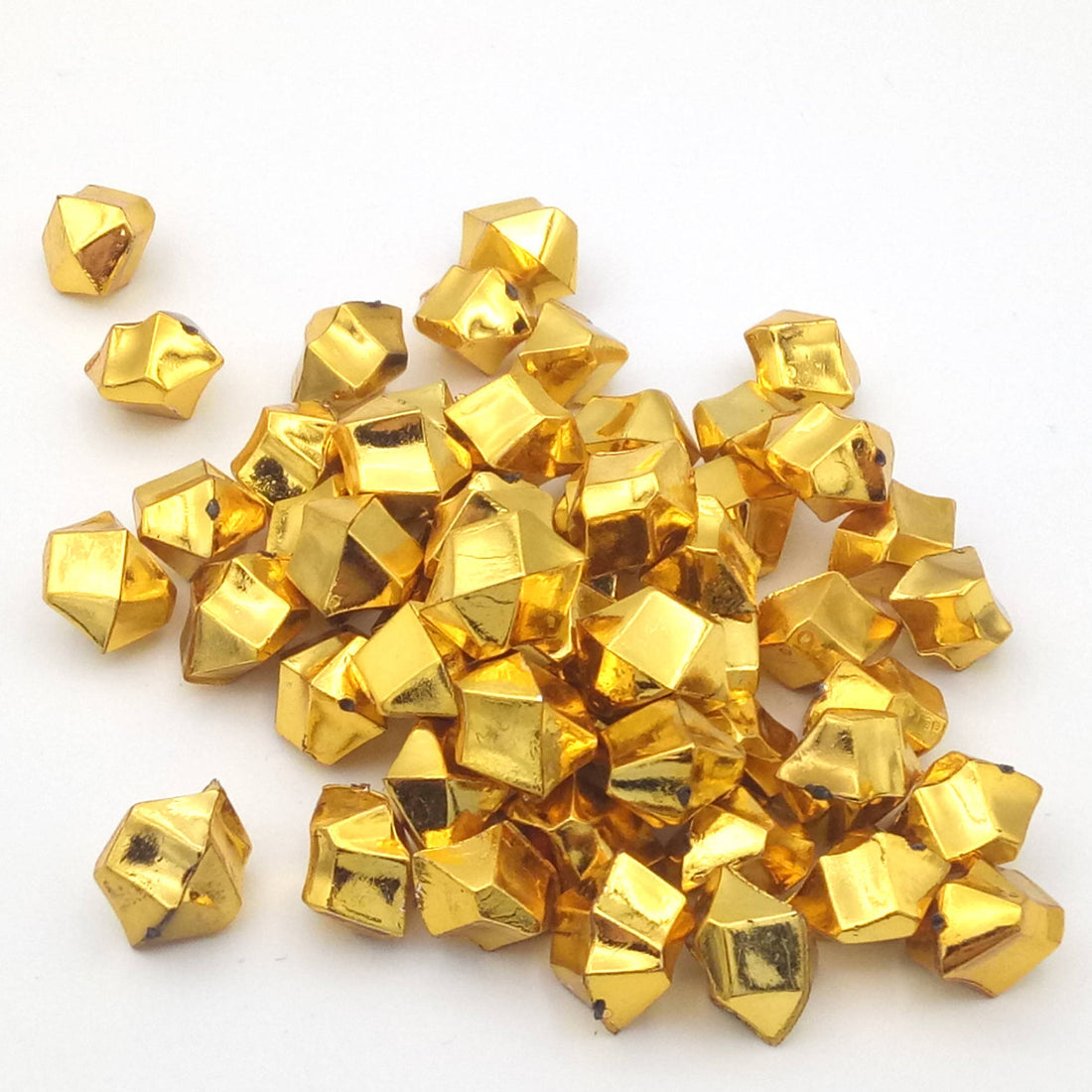 crystal gems in shining gold