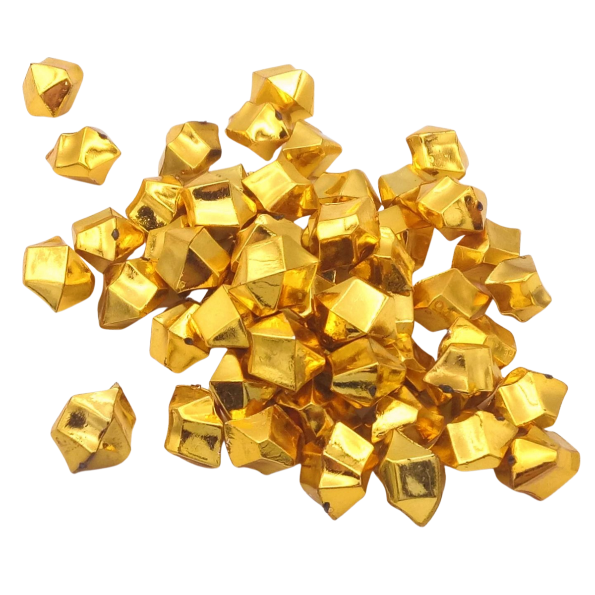 crystal gems in shining gold