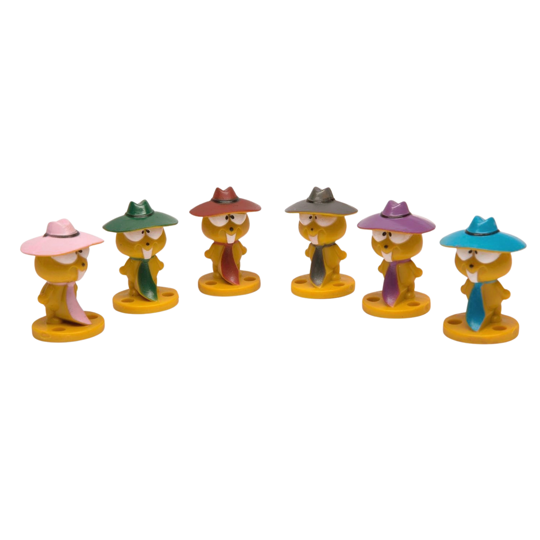 Set beaver comic figure