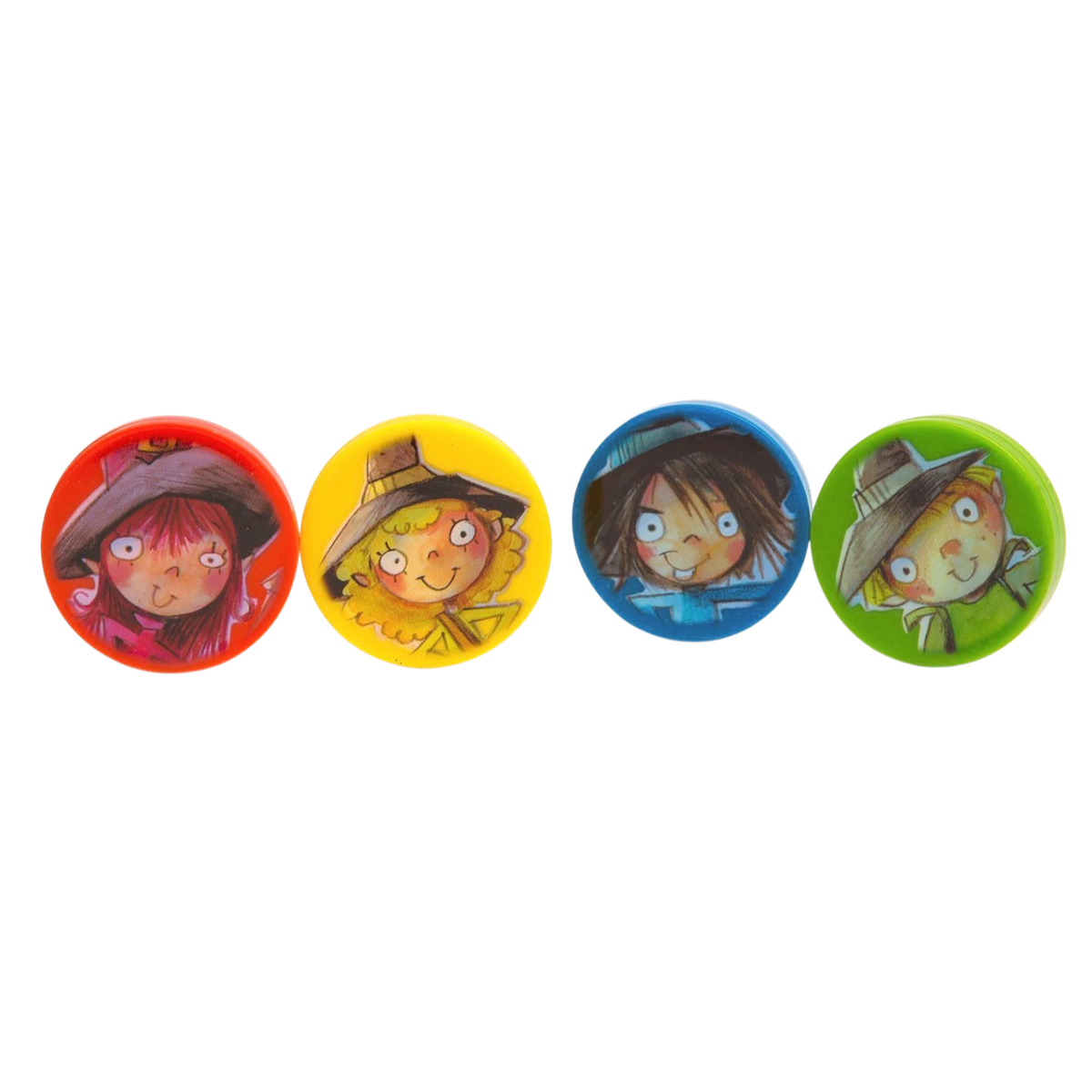 Set Scheiben Kindergesichter, Zauberer