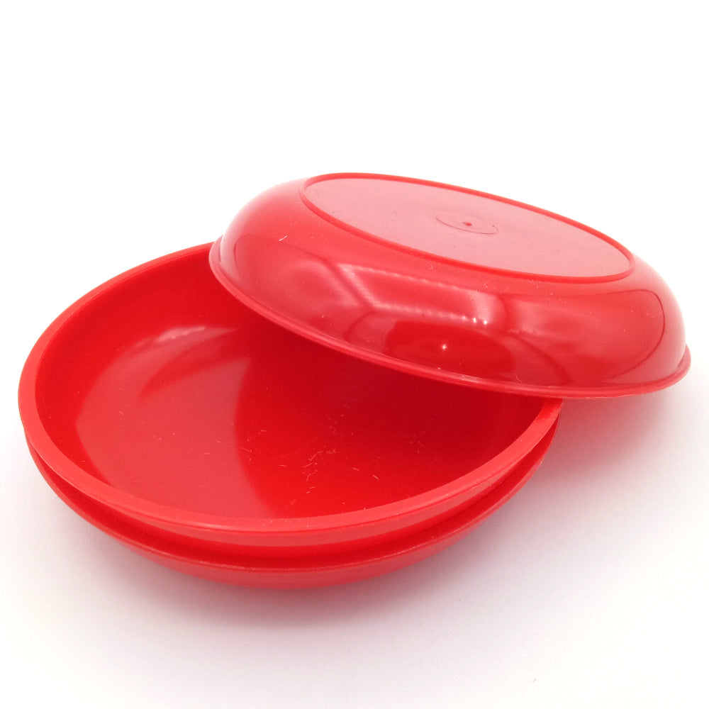 Bowls in red