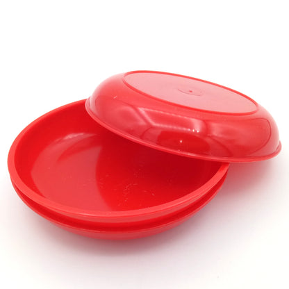 Bowls in red