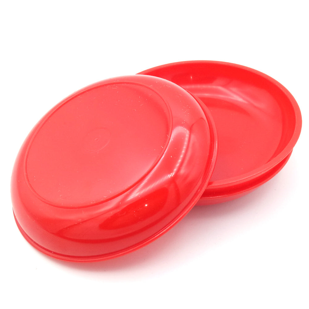 Bowls in red