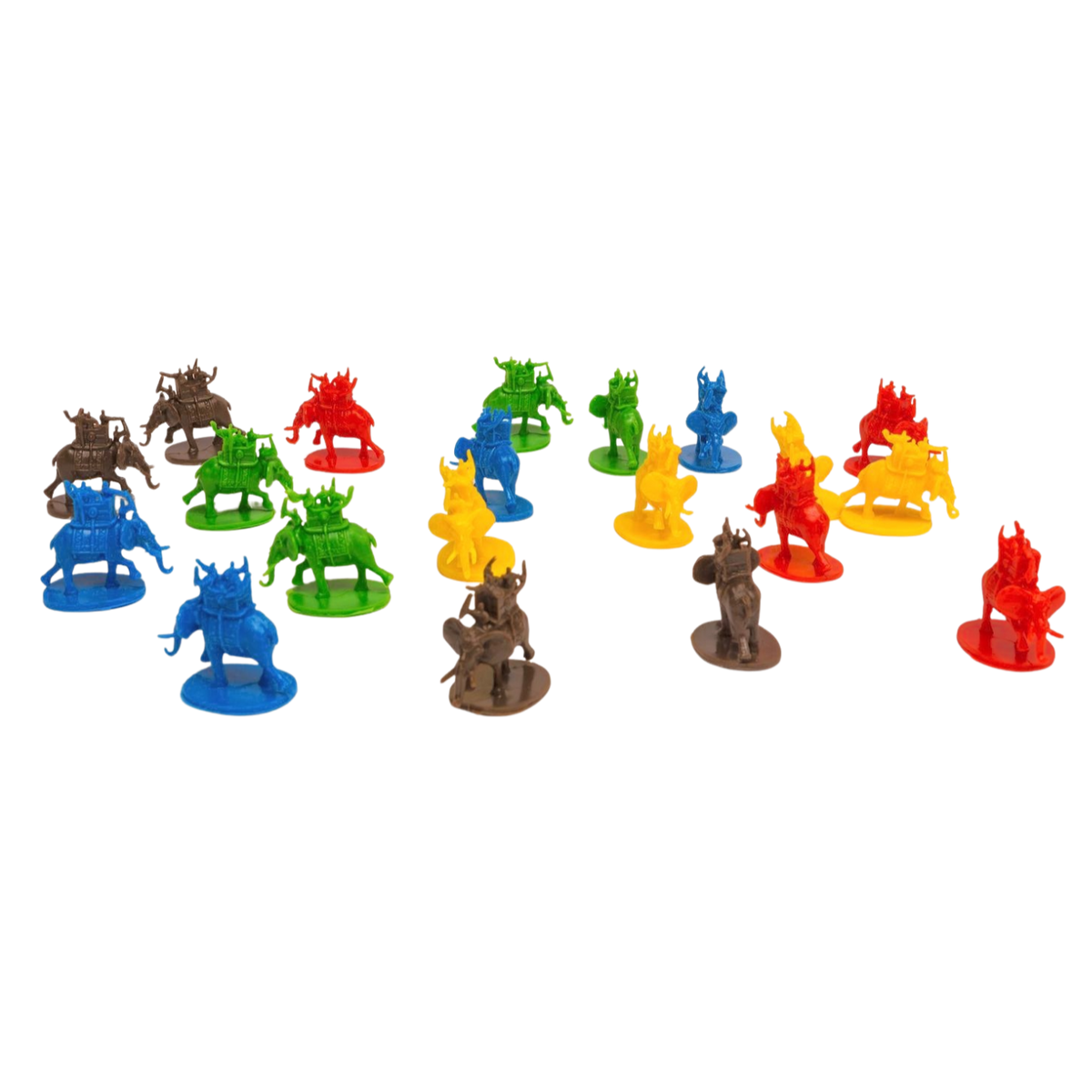 Set Elephants with Warriors Clash of Cultures: Civilizations