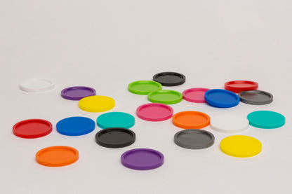 Spielchips 23mm (25 gr.) mit Vertiefung