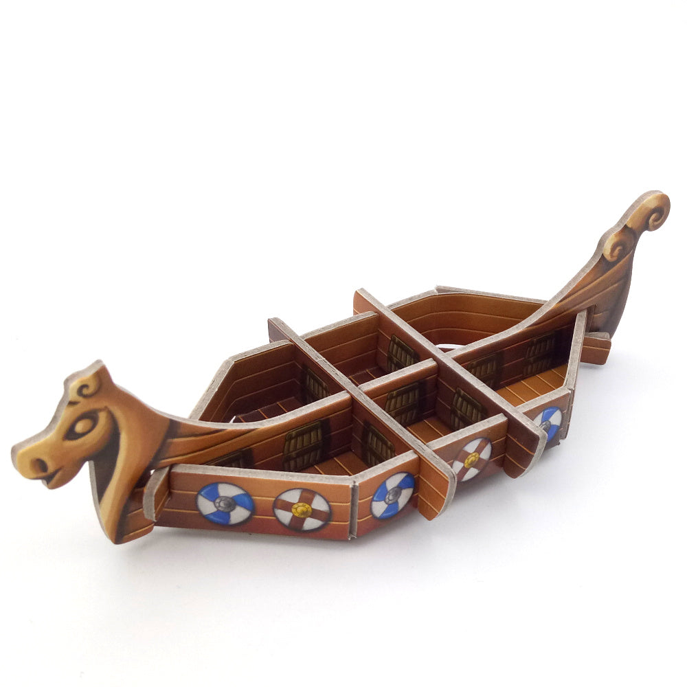 Viking ship with pitches