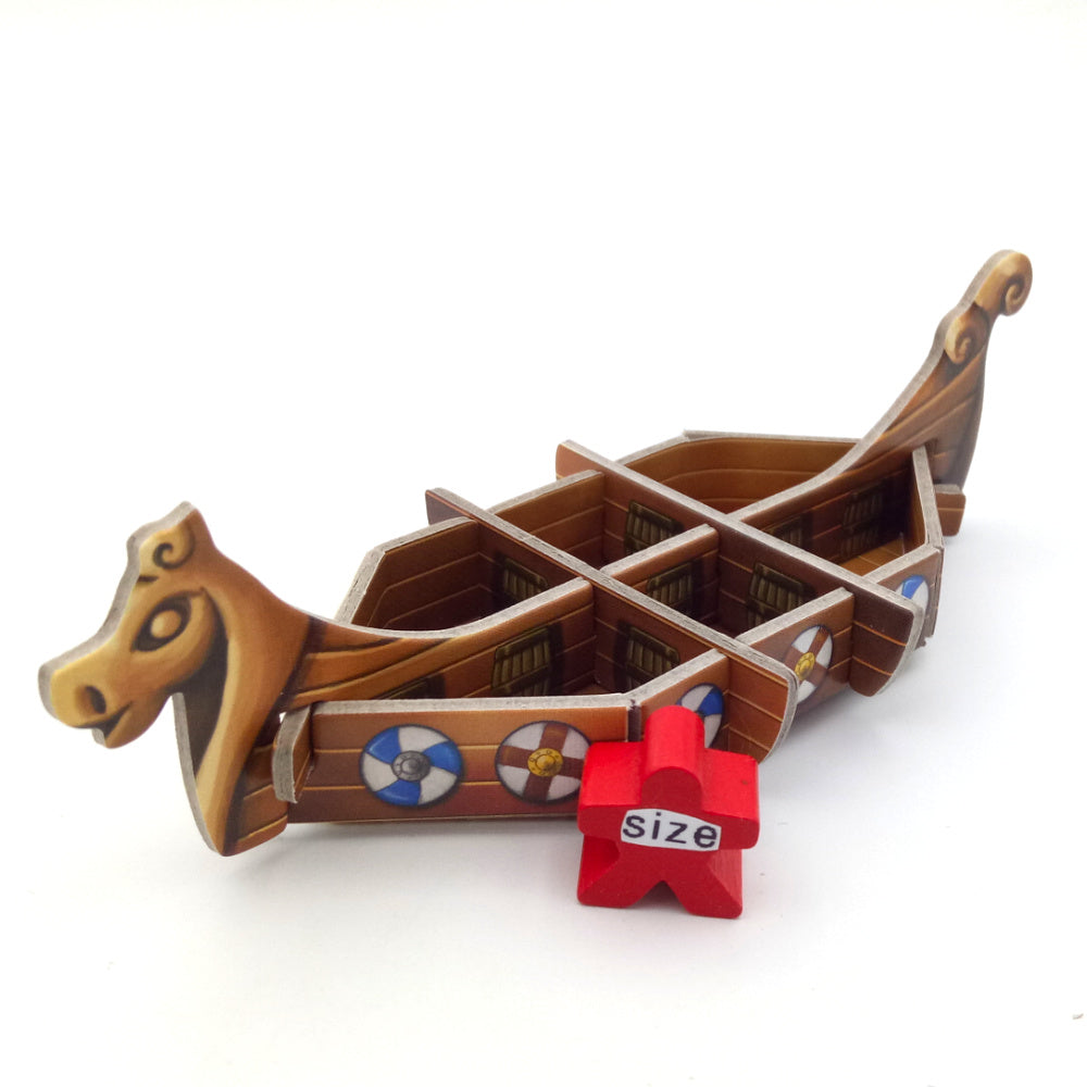 Viking ship with pitches