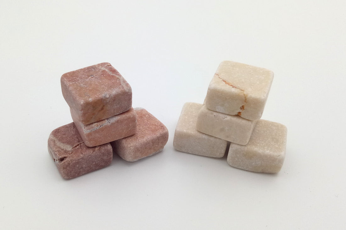 Stone game pieces