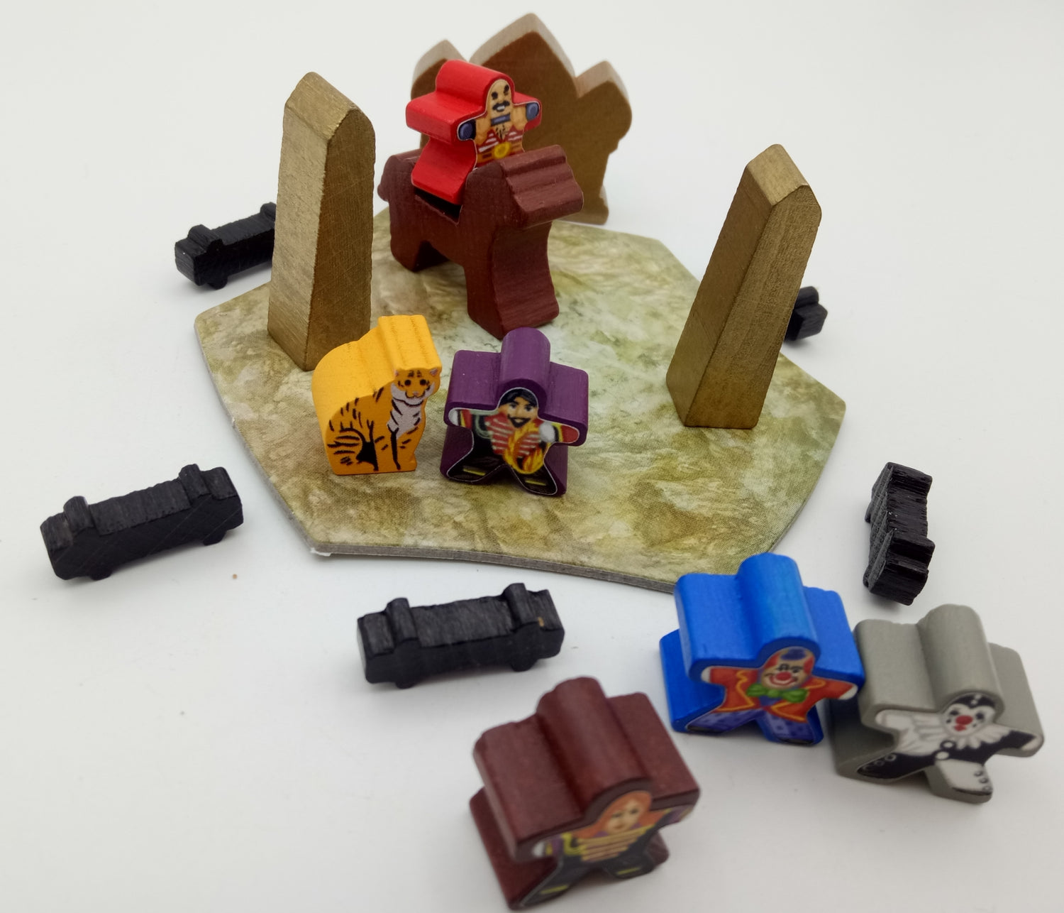 Miniature game world Circus