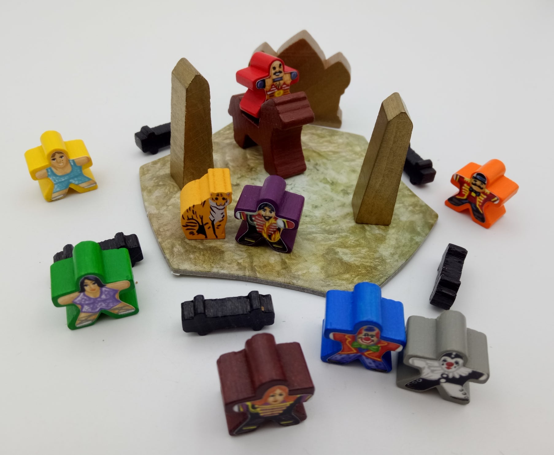 Miniature game world Circus