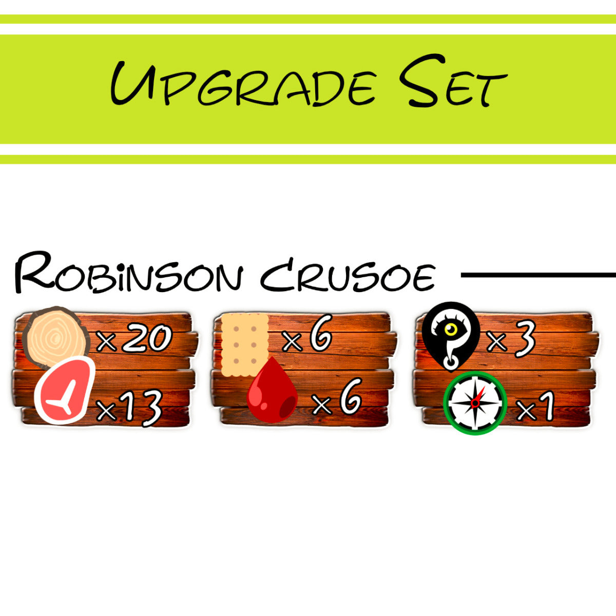 Upgrade Set Robinson Crueso