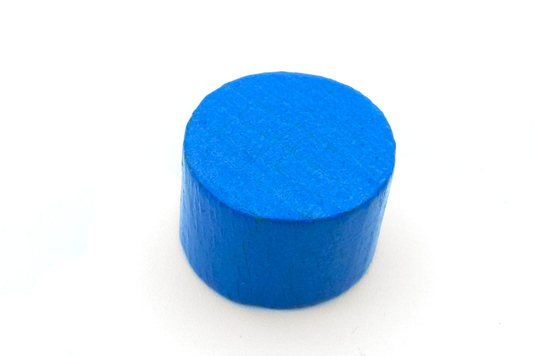 cylinder 15x10 mm - blue