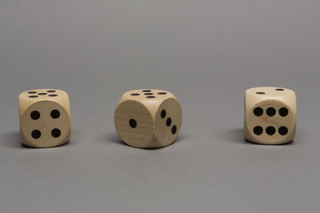 Wooden dice 30mm