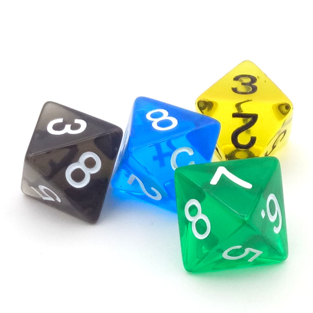 8-sided dice | www.spielmaterial.de