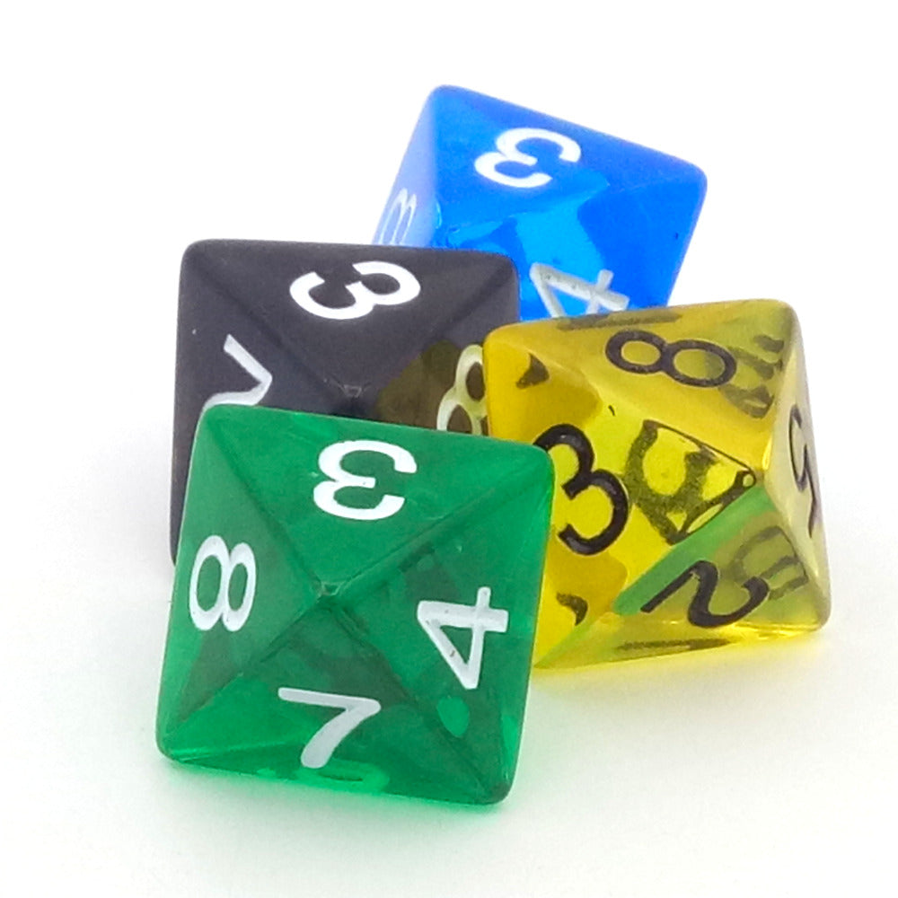 8-sided dice | www.spielmaterial.de