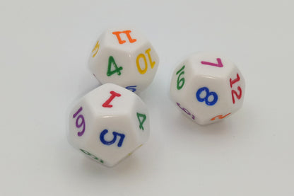 12-sided dice