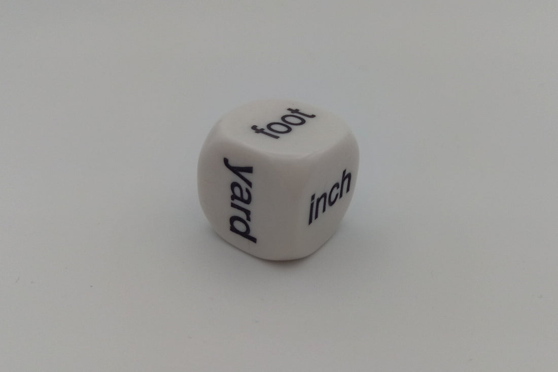 Measurement dice (English)