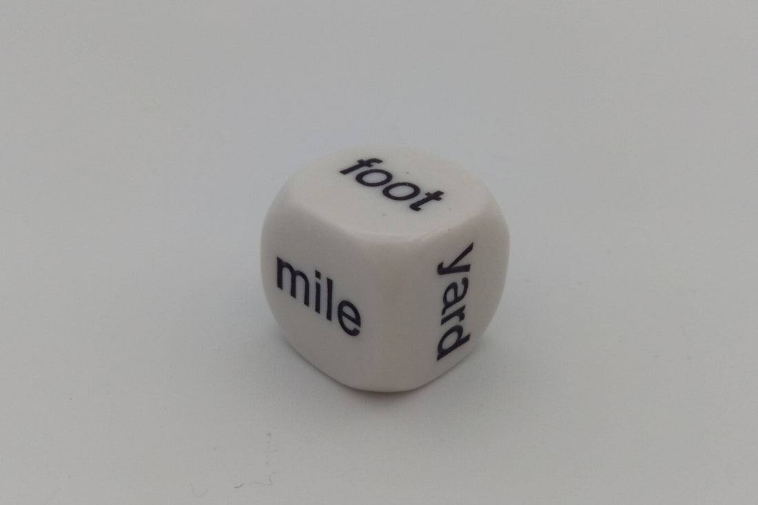 Measurement dice (English)