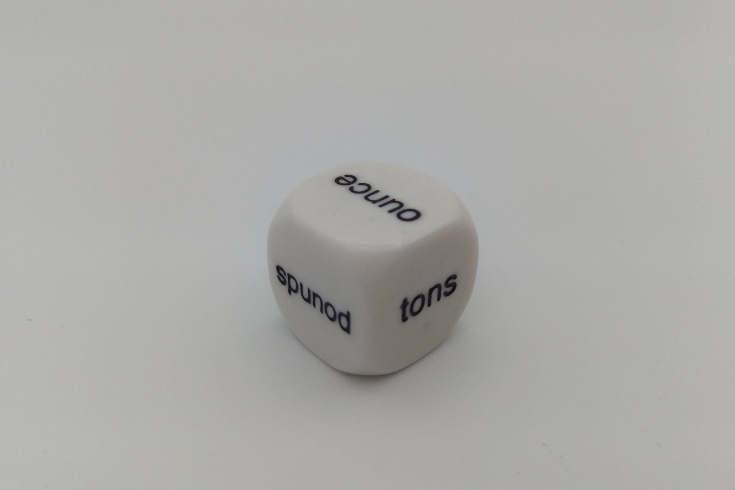 Weight dice (English)