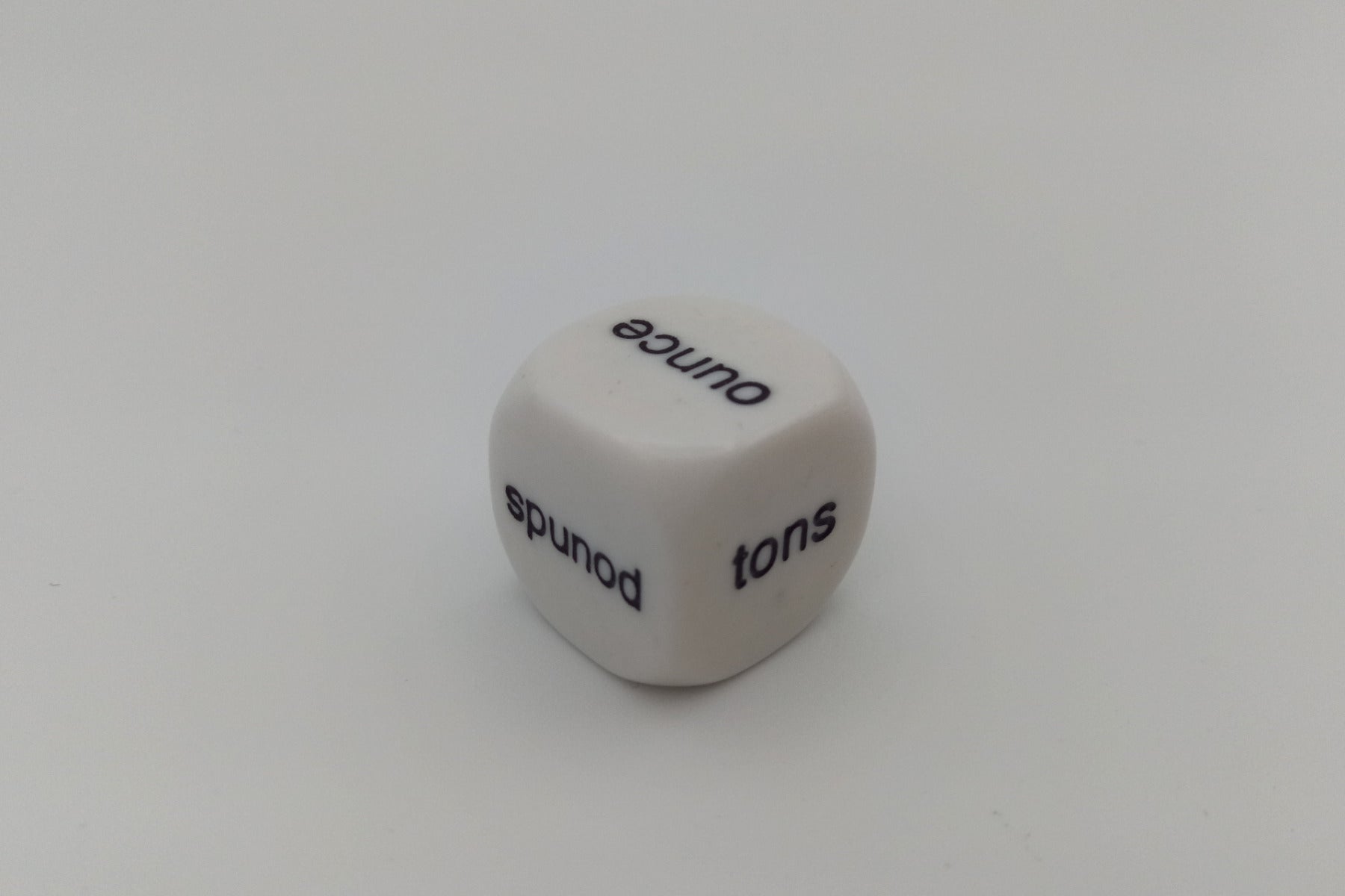 Weight dice (English)