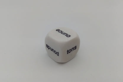 Weight dice (English)