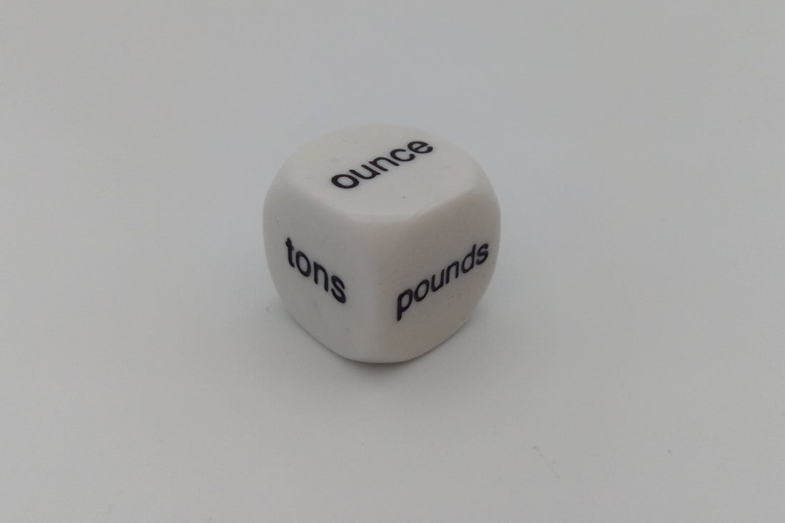 Weight dice (English)