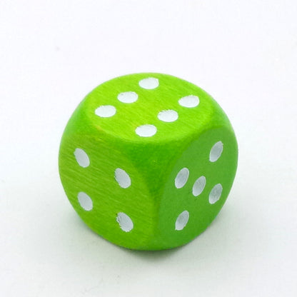 Small wooden cubes 14mm