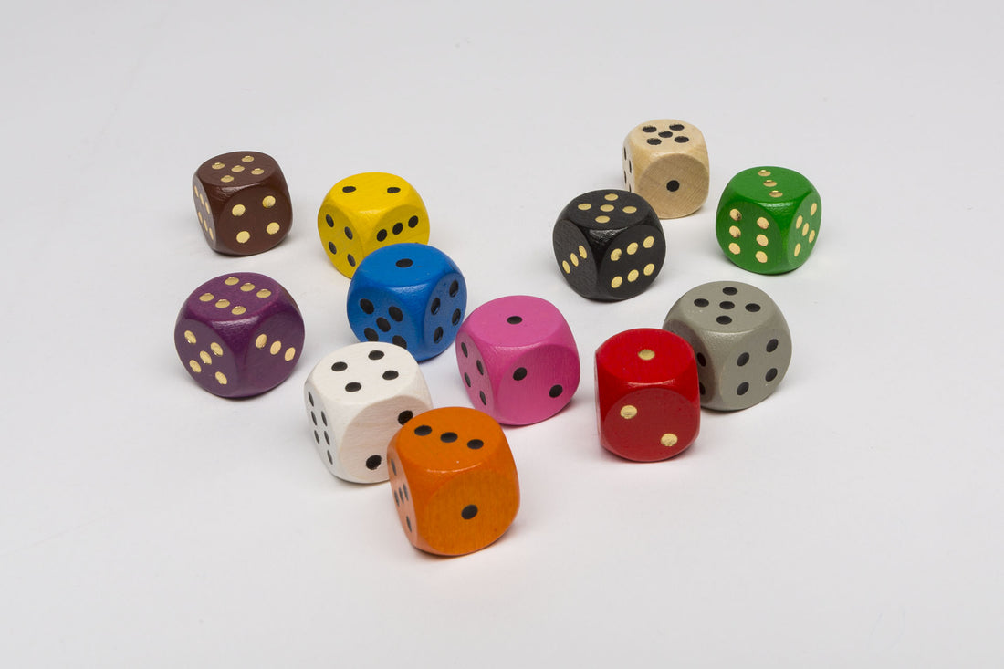 wooden cube small 12mm
