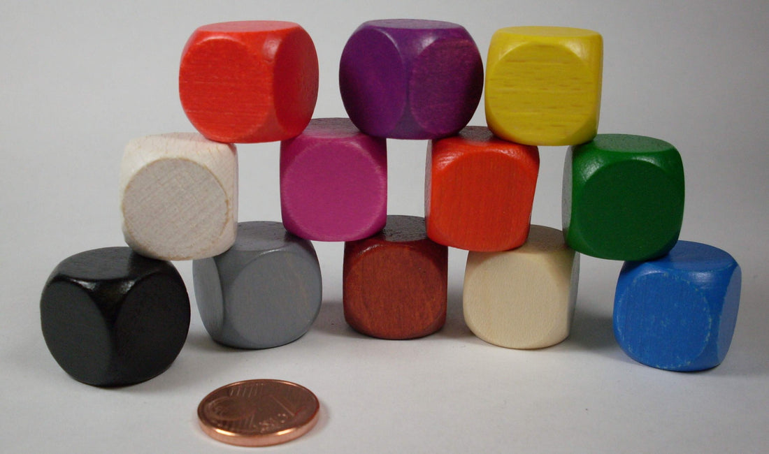 Plain dice of width 20 mm