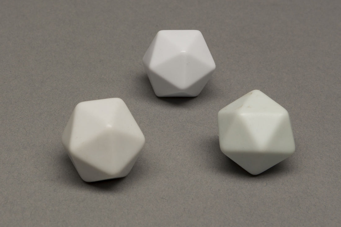 20-sided blank dice