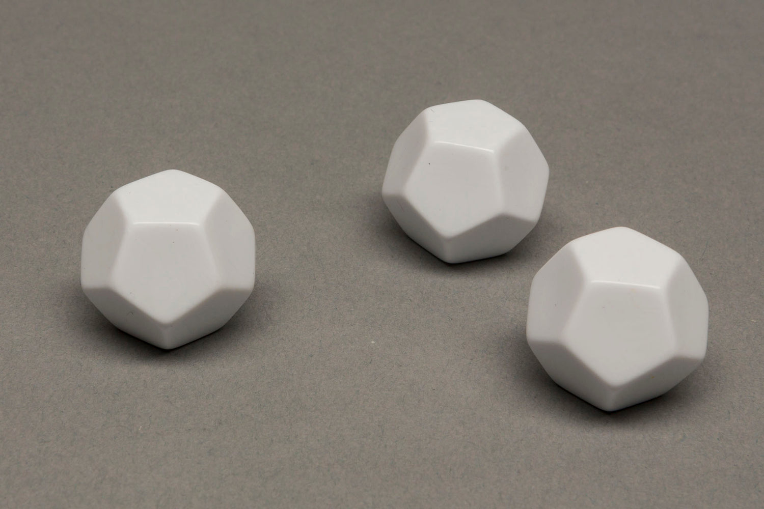 12-sided blank dice