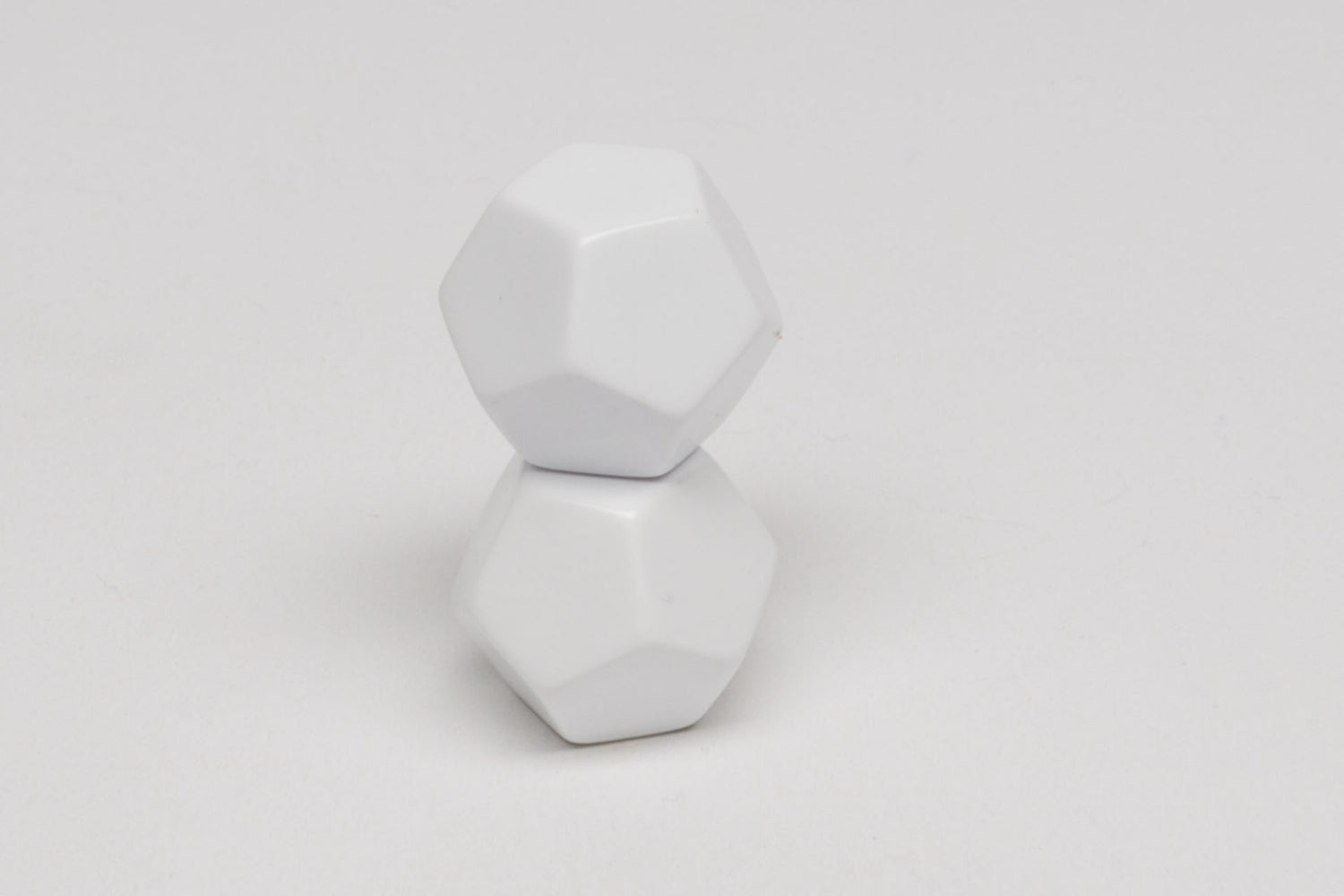12-sided blank dice