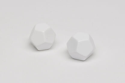 12-sided blank dice