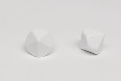 10-sided blank dice
