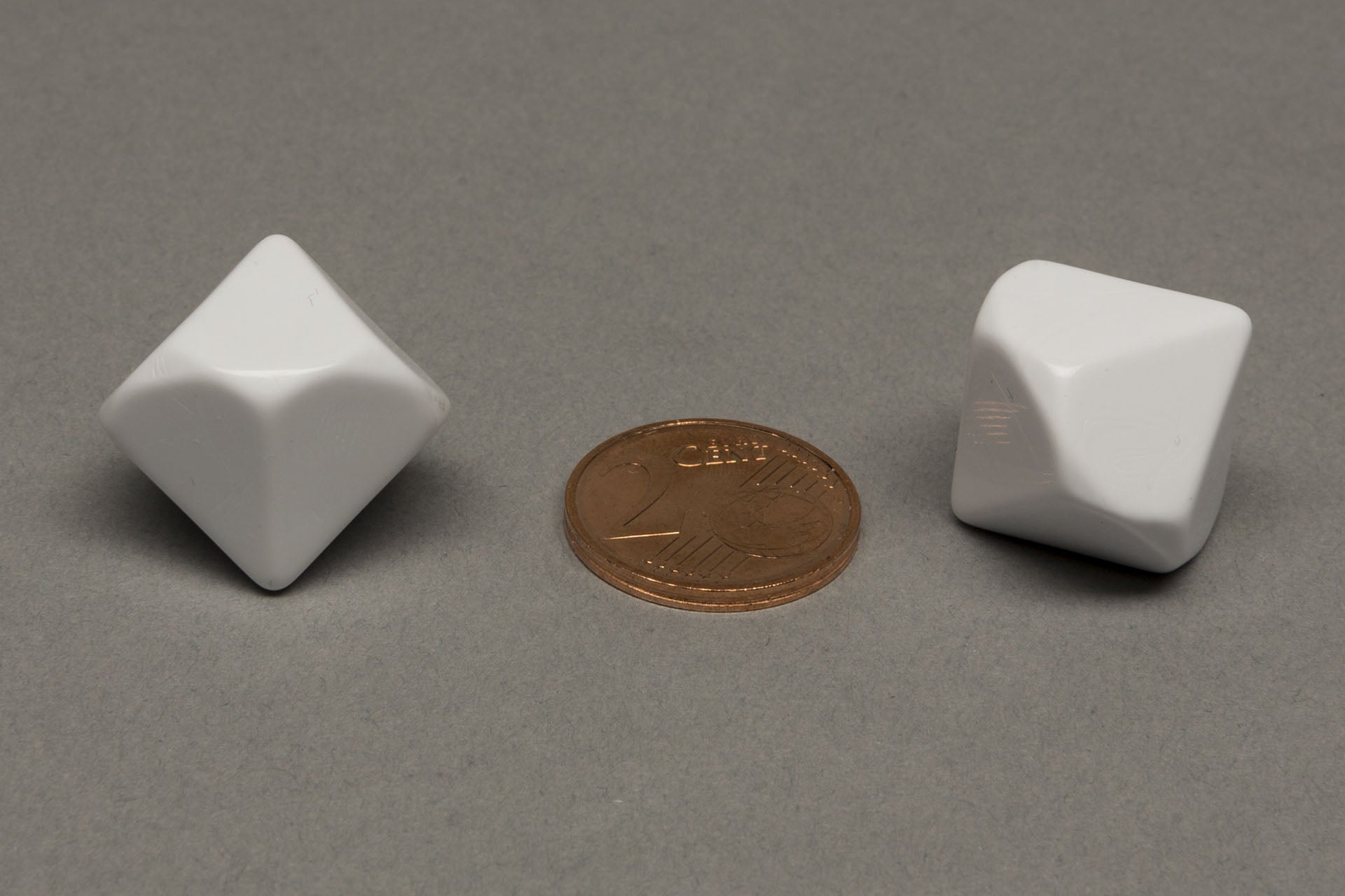 10-sided blank dice