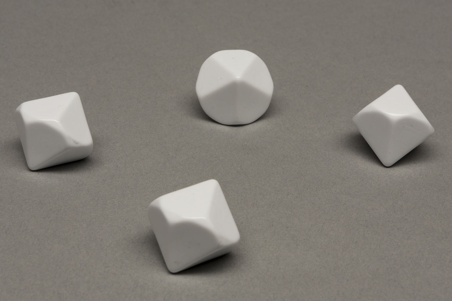 10-sided blank dice