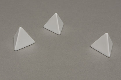 4-sided blank dice