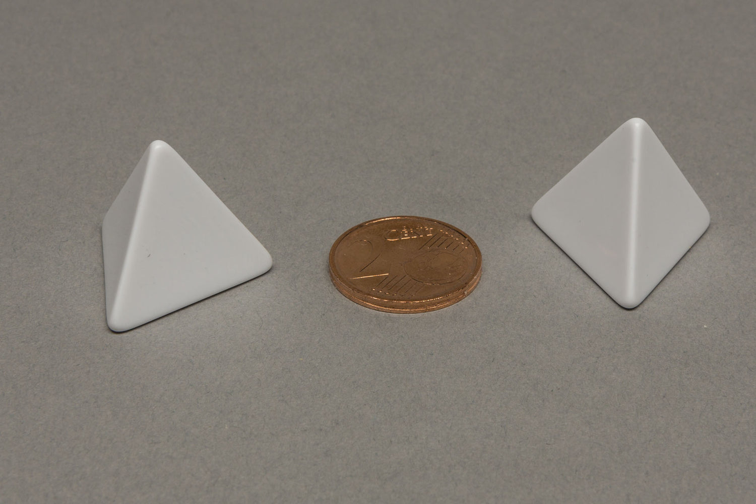 4-sided blank dice