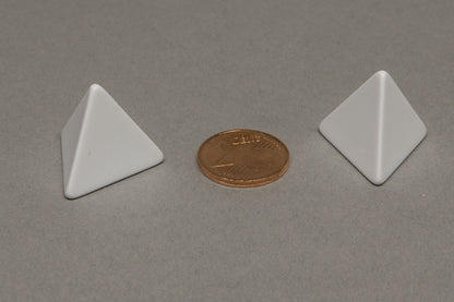 4-sided blank dice