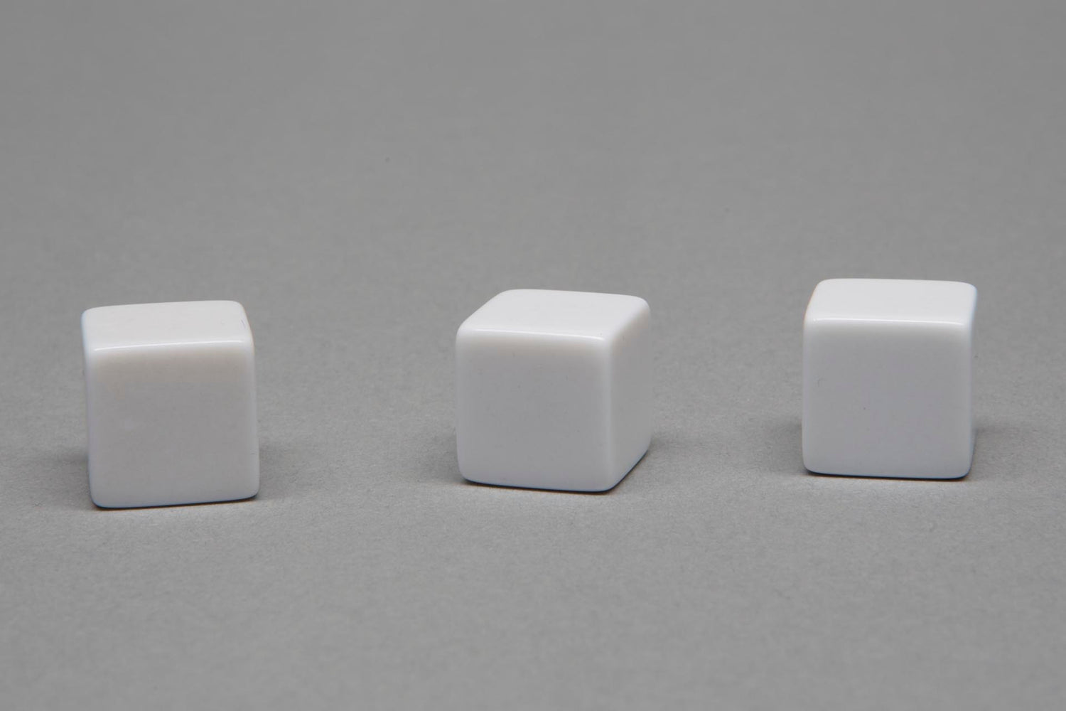 6-sided blank dice 14mm