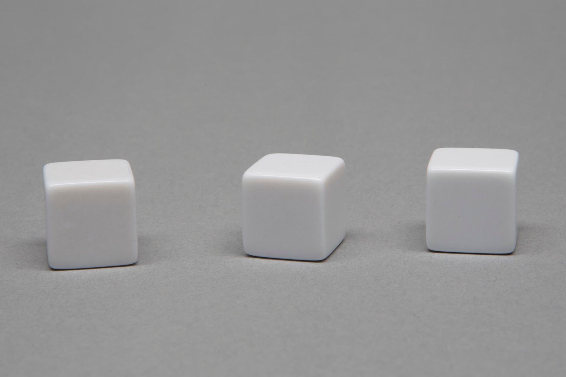 6-sided blank dice 14mm