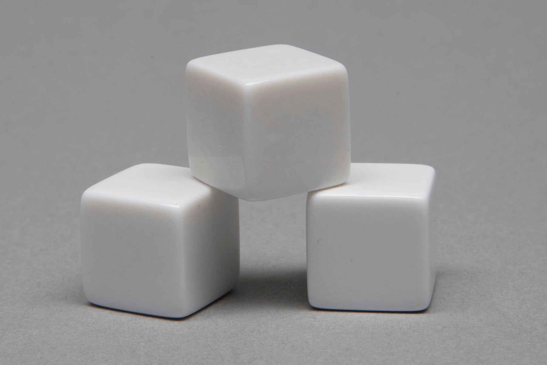 6-sided blank dice 14mm