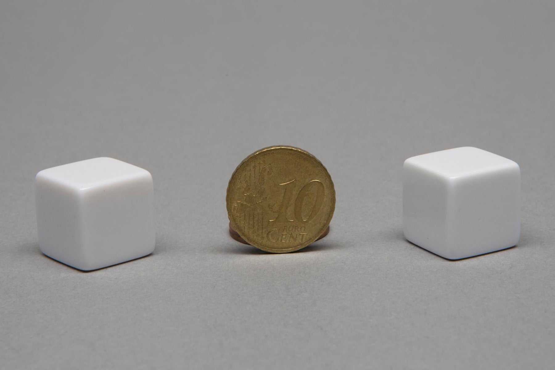 6-sided blank dice 14mm