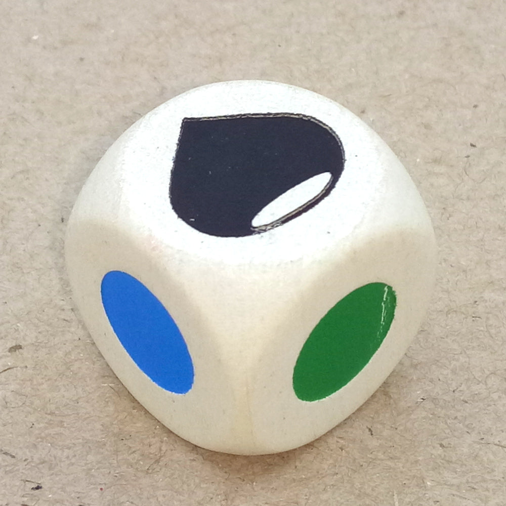 Farbwürfel 20 mm Öltropfen