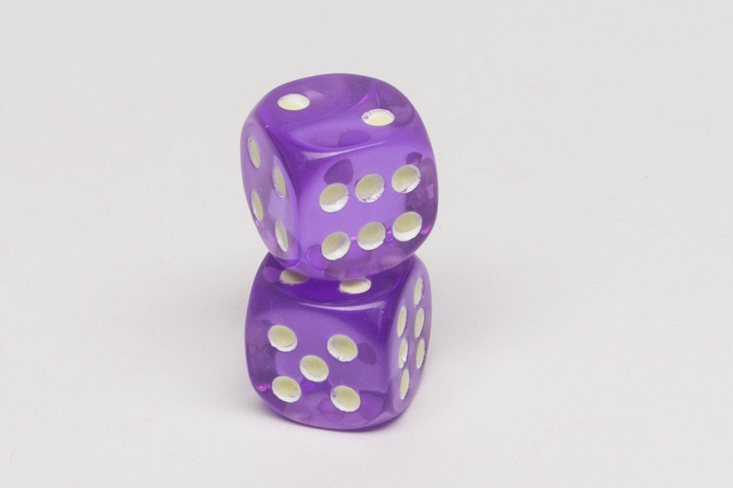 Glowing dice YELLOW