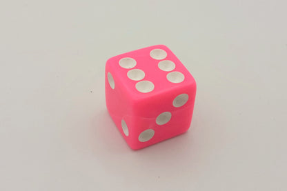 Kunststoffwürfel 15mm (Punkte/eckig)