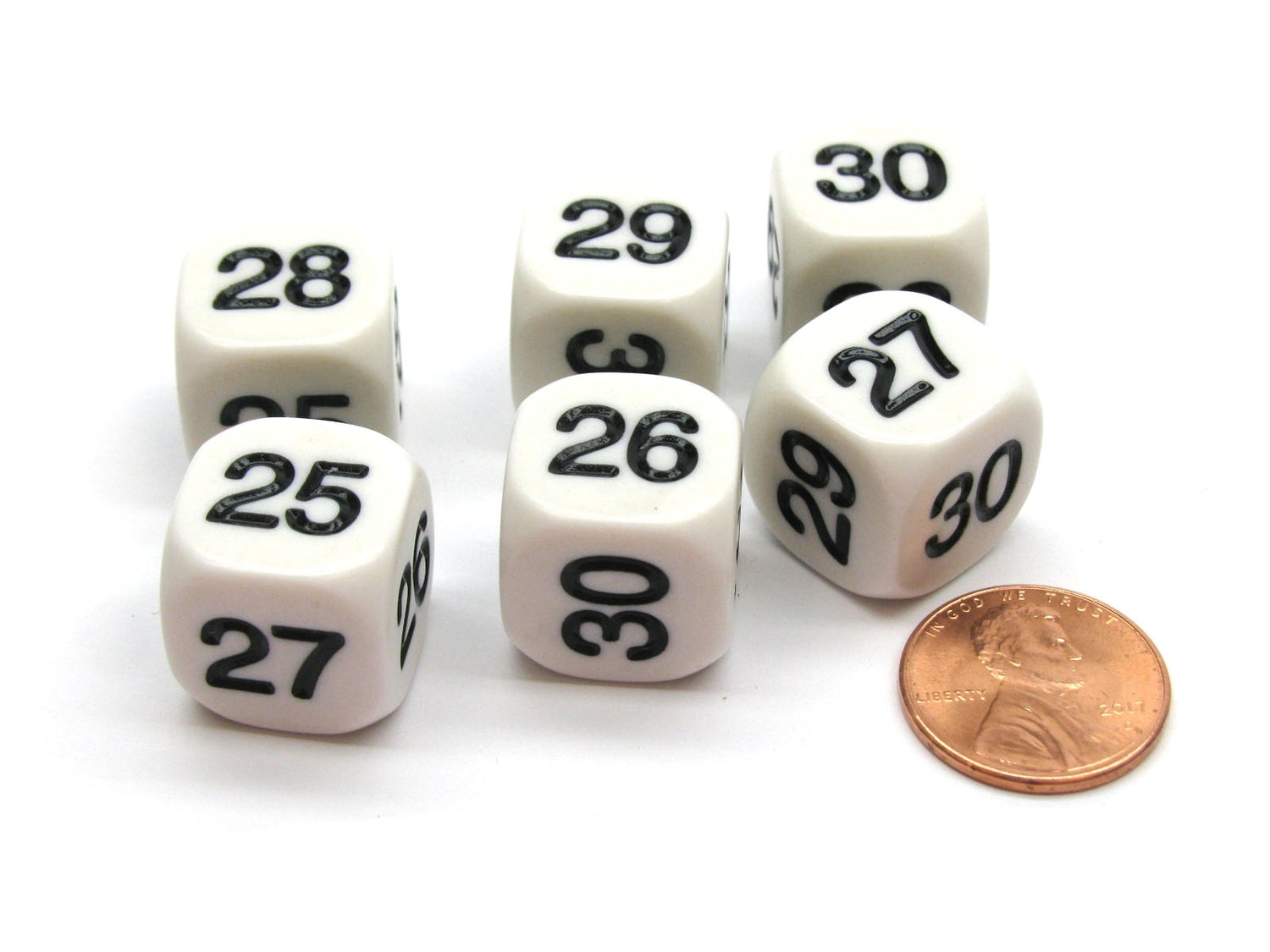 Rechenwürfel Typ Zahlen 25-30