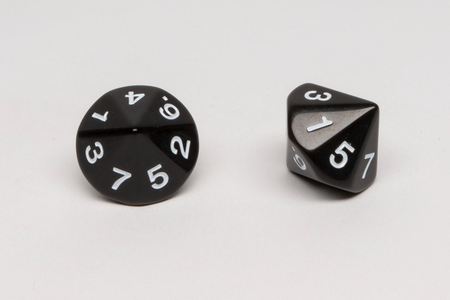 14-sided dice 1-7