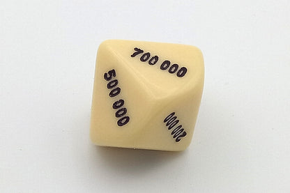 Plastic dice 100,000